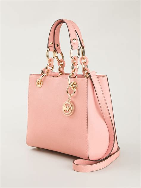 michael kors pink bag|michael kors handbags pink tote.